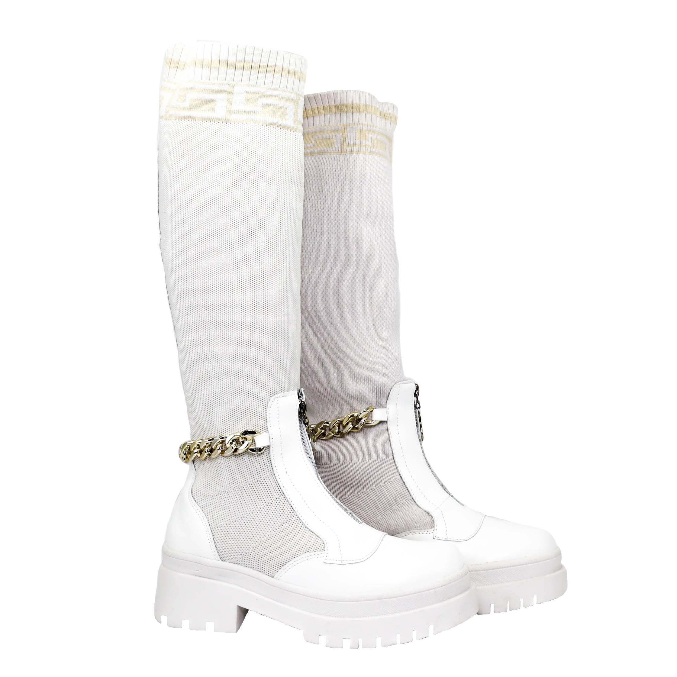 Bota blanco para mujer 4031-Z347