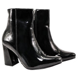 Botin negro charol para mujer 7515-Z411