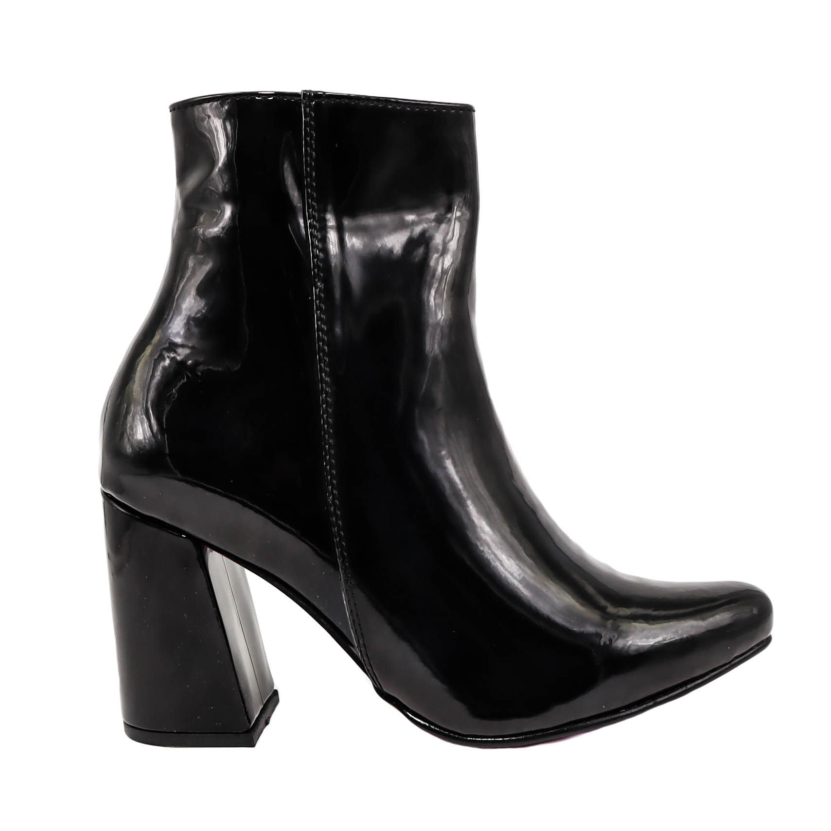 Botin negro charol para mujer 7515-Z411