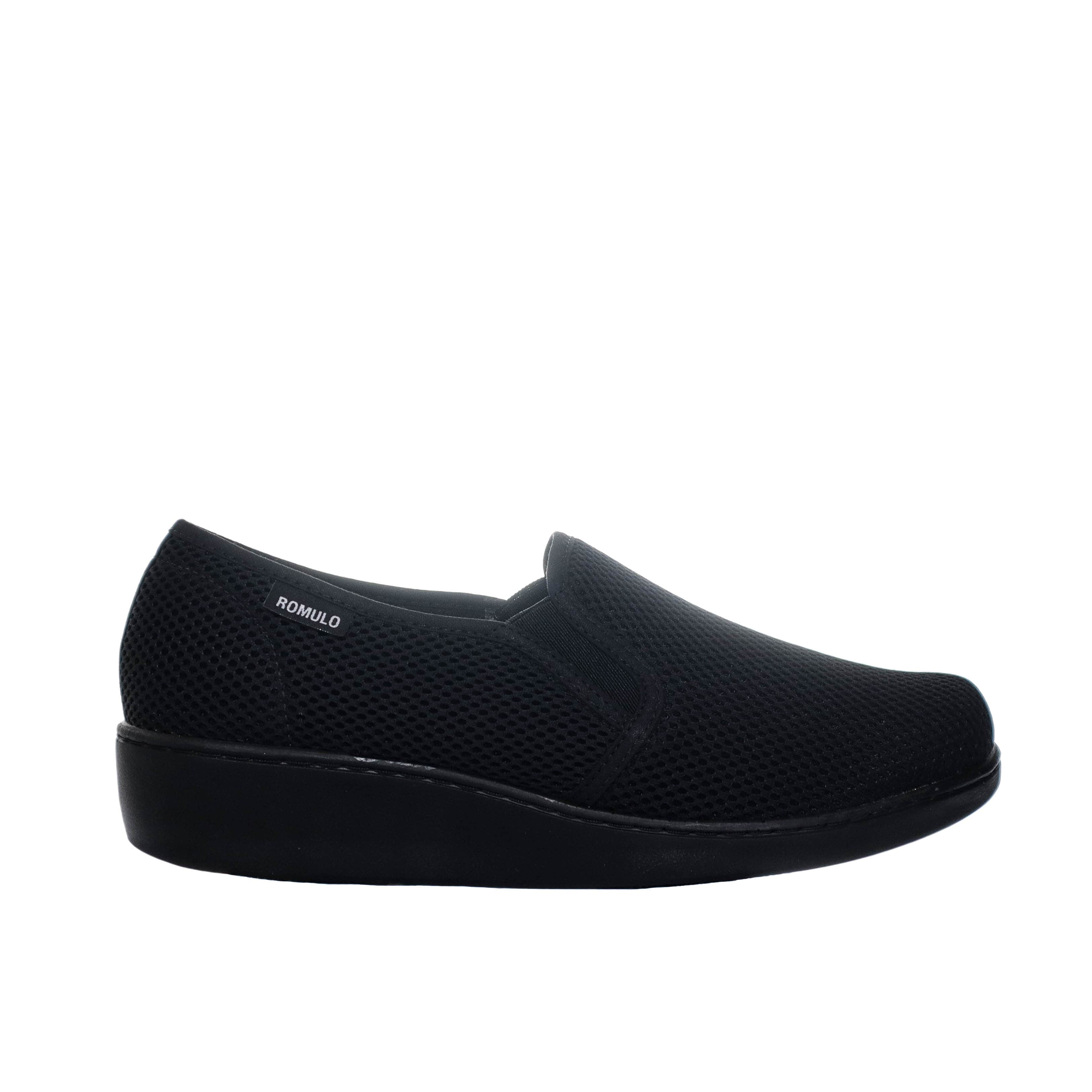Romulo cerrado negro para mujer RO3052