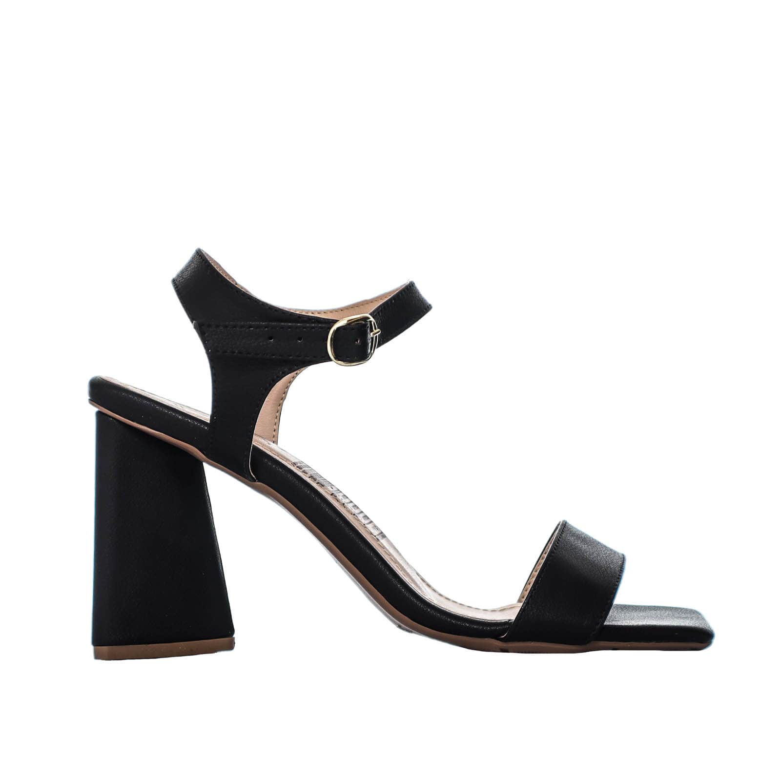 Sandalia tacon negro para mujer T30-Z471