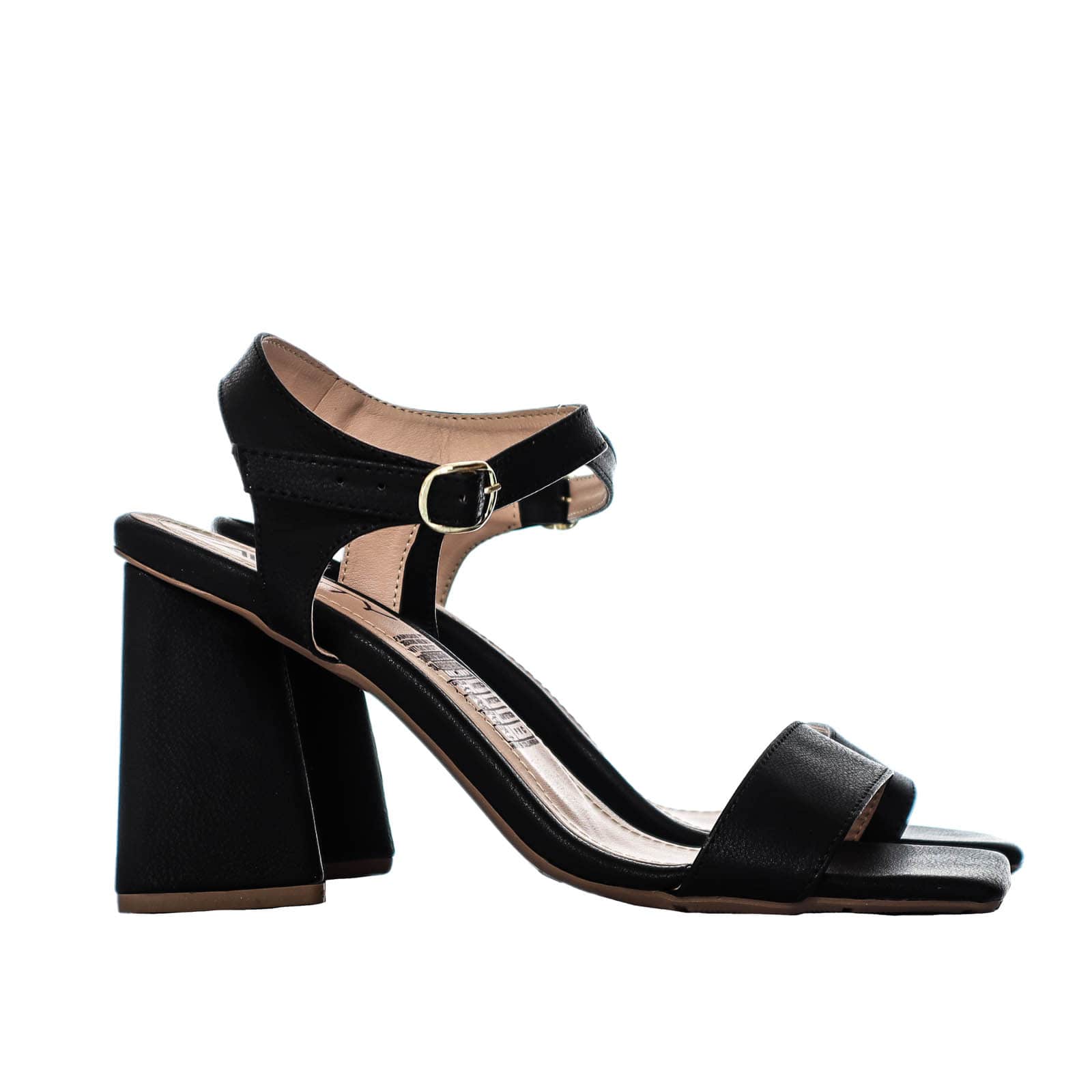 Sandalia tacon negro para mujer T30-Z471