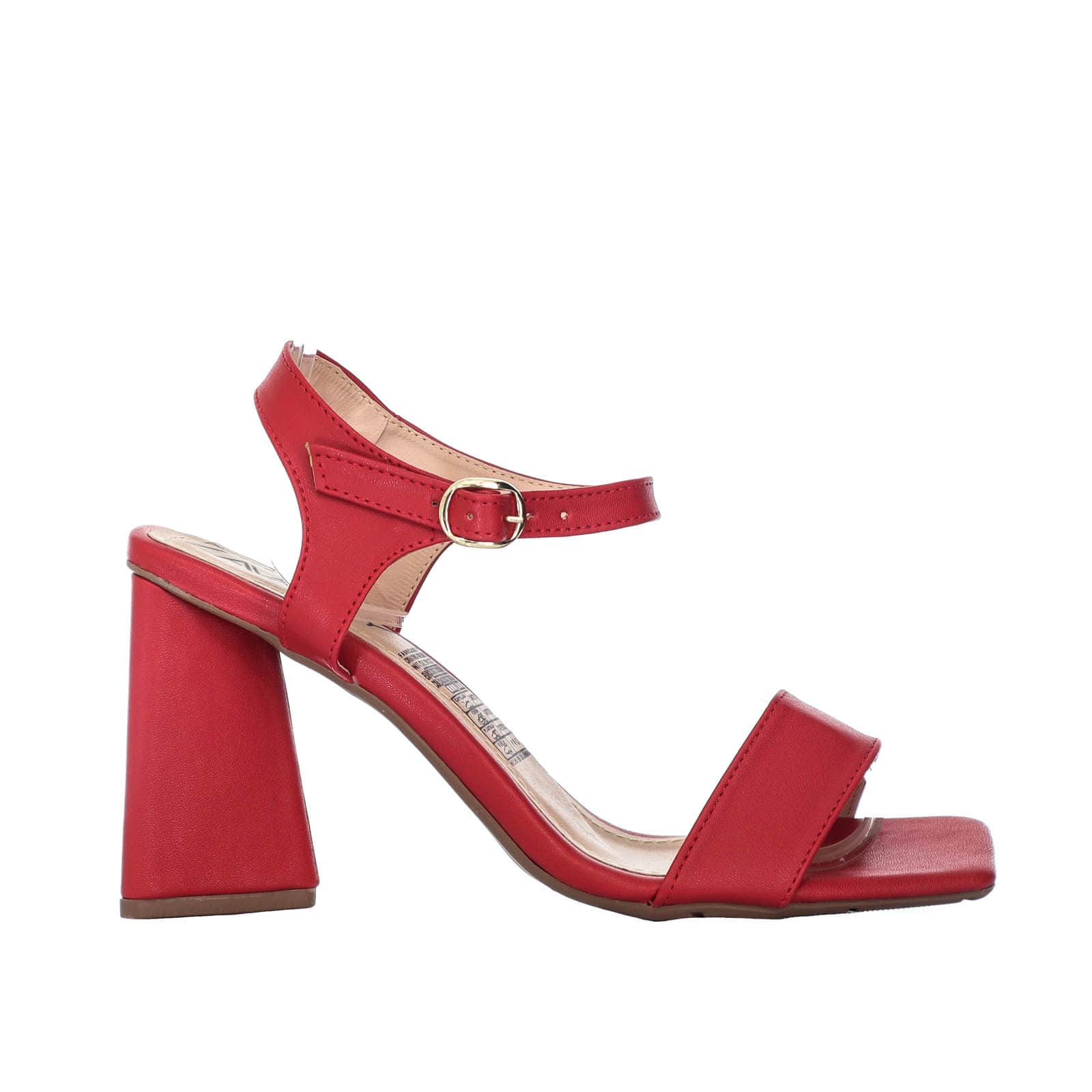 Sandalia tacon rojo para mujer T30-Z471