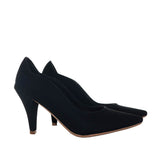 Tacon negro nobuck para mujer 3132-Z134