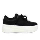 Tenis negroxvainilla para mujer TA778