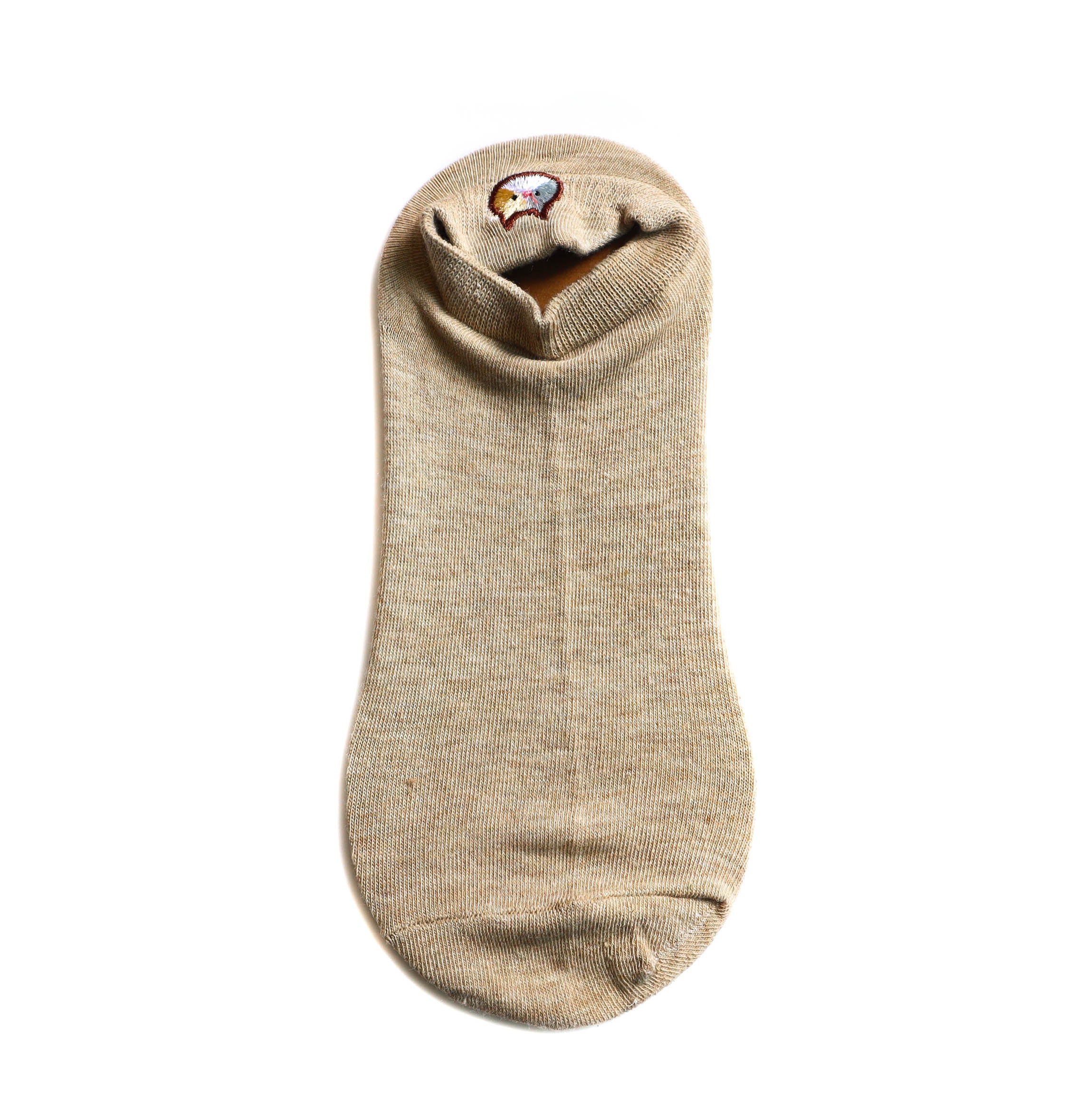 Media tobillera color beige oscuro Ref11
