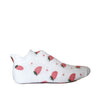 Media tobillera color blanco x Straw Berry Ref22