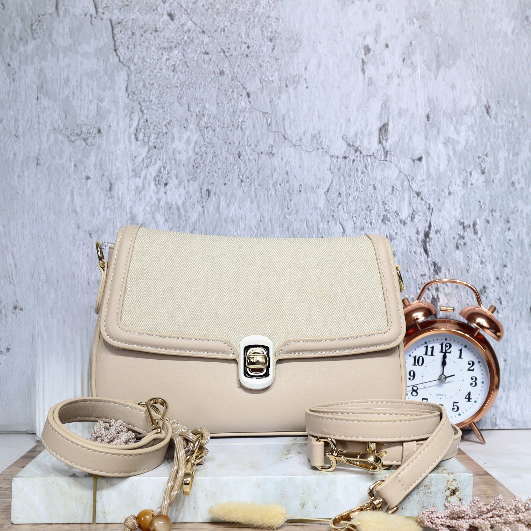 Bolso para mujer BOLZ7430 BEIGE