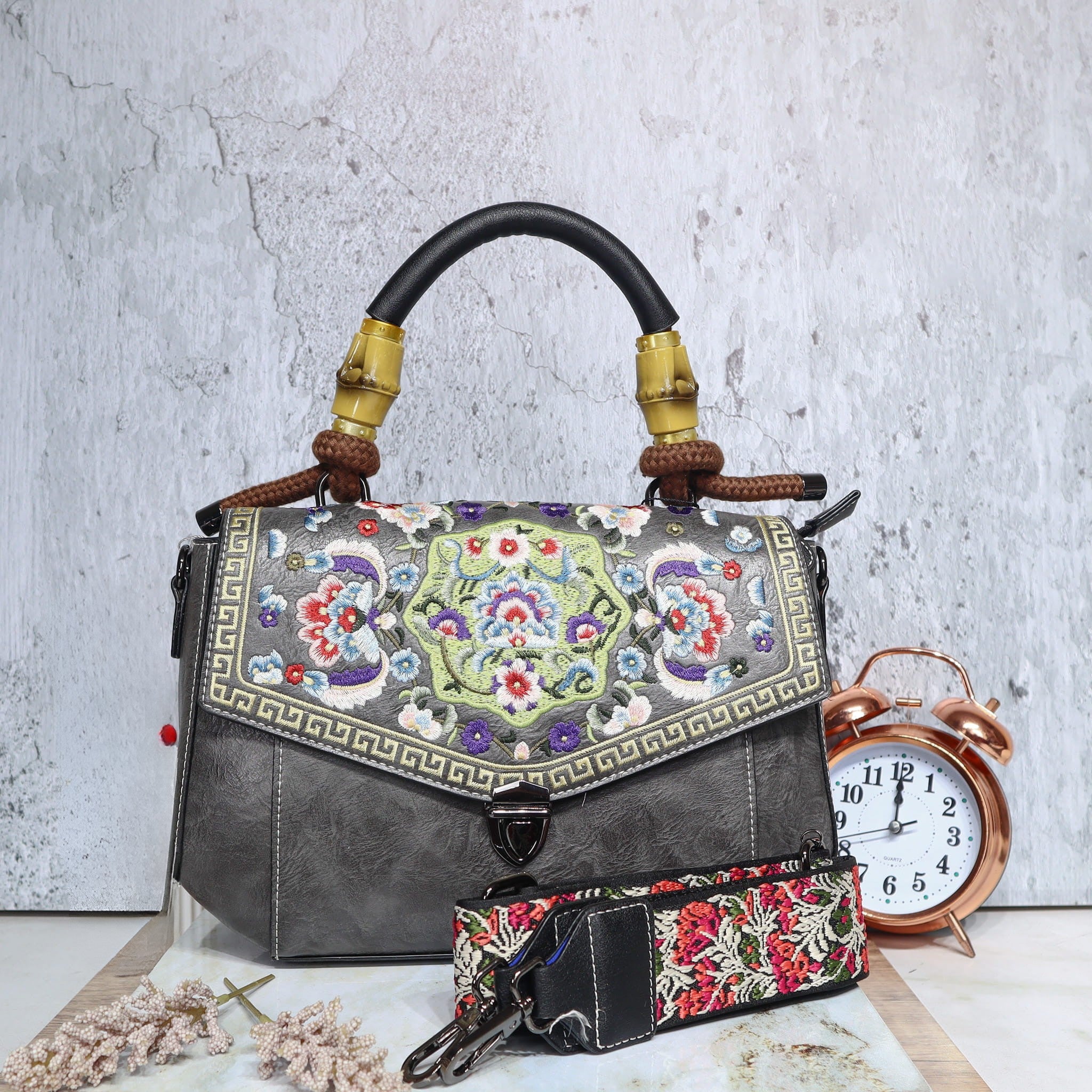 Bolso para mujer BOLZ8773 GRIS