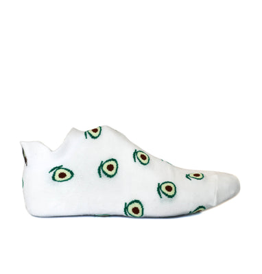 Media tobillera color blanco x verde Ref5