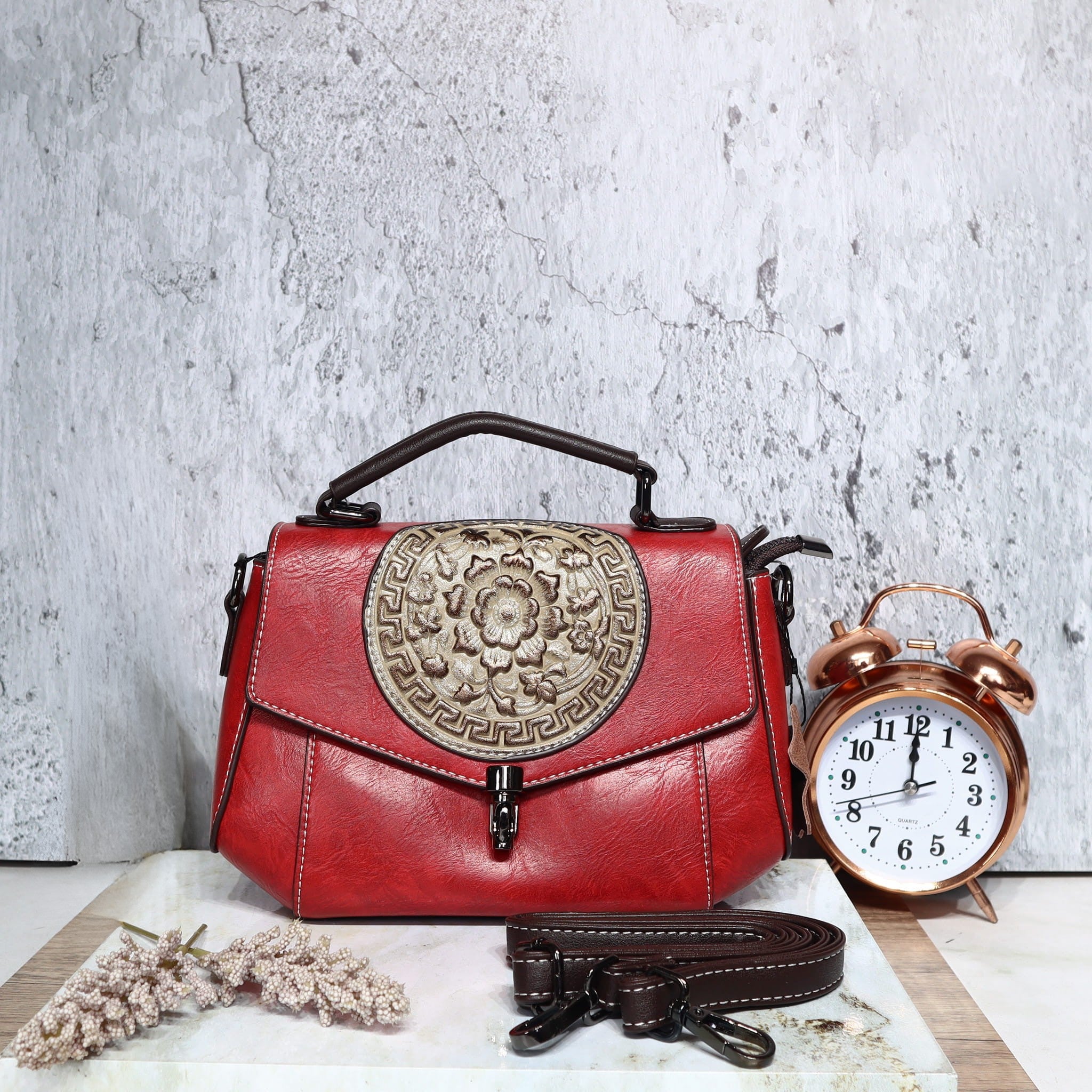 Manos libres para mujer BOLZ1662 ROJO