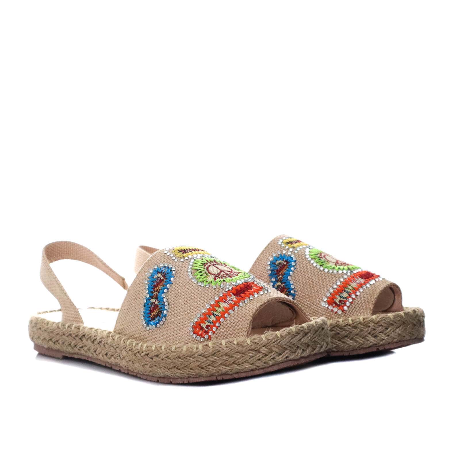 Baleta beige para mujer 222-Z427