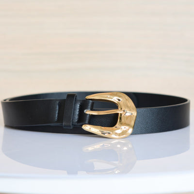 Correa negro para mujer BELT1-Z390