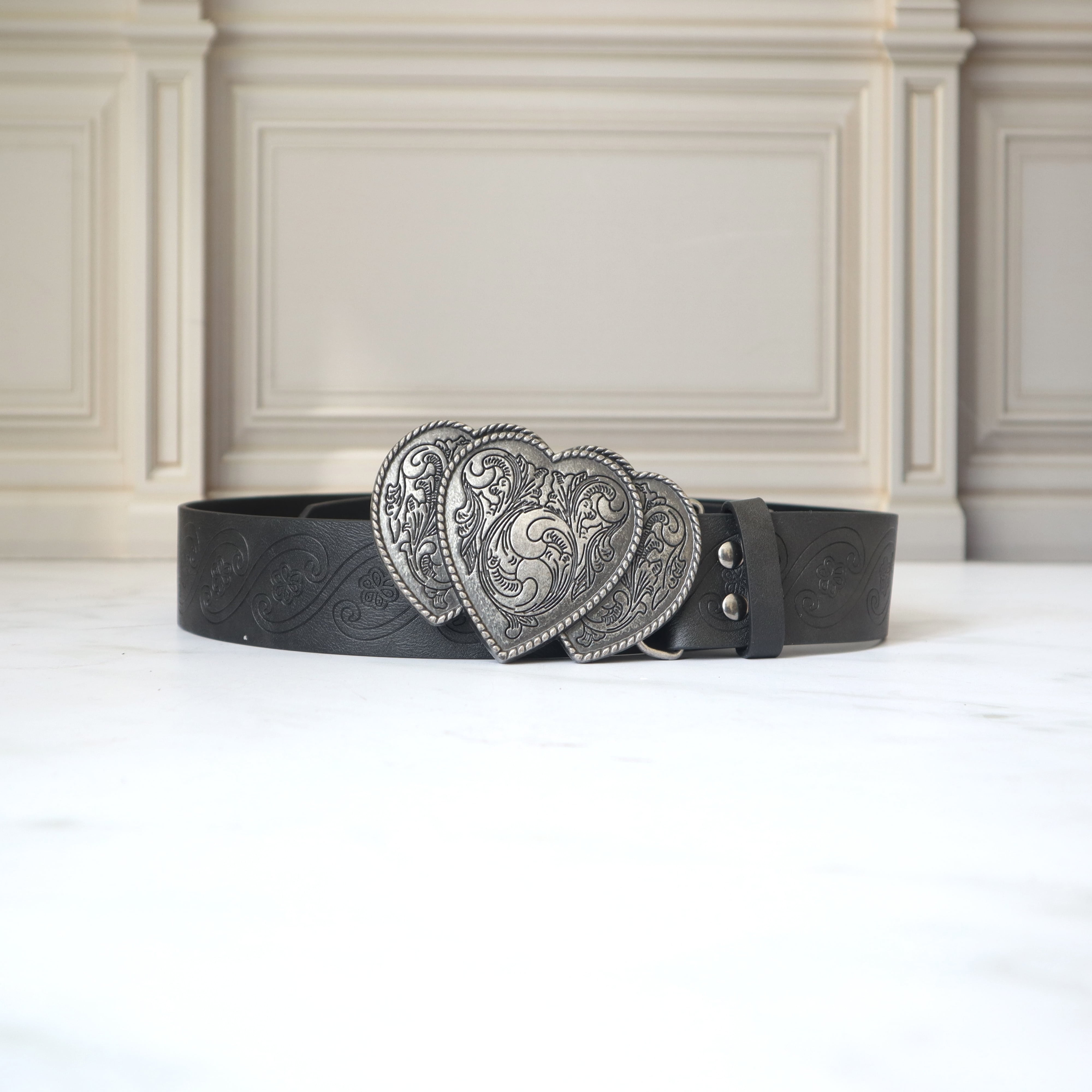 Correa negro para mujer BELT102