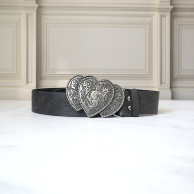 Correa negro para mujer BELT102
