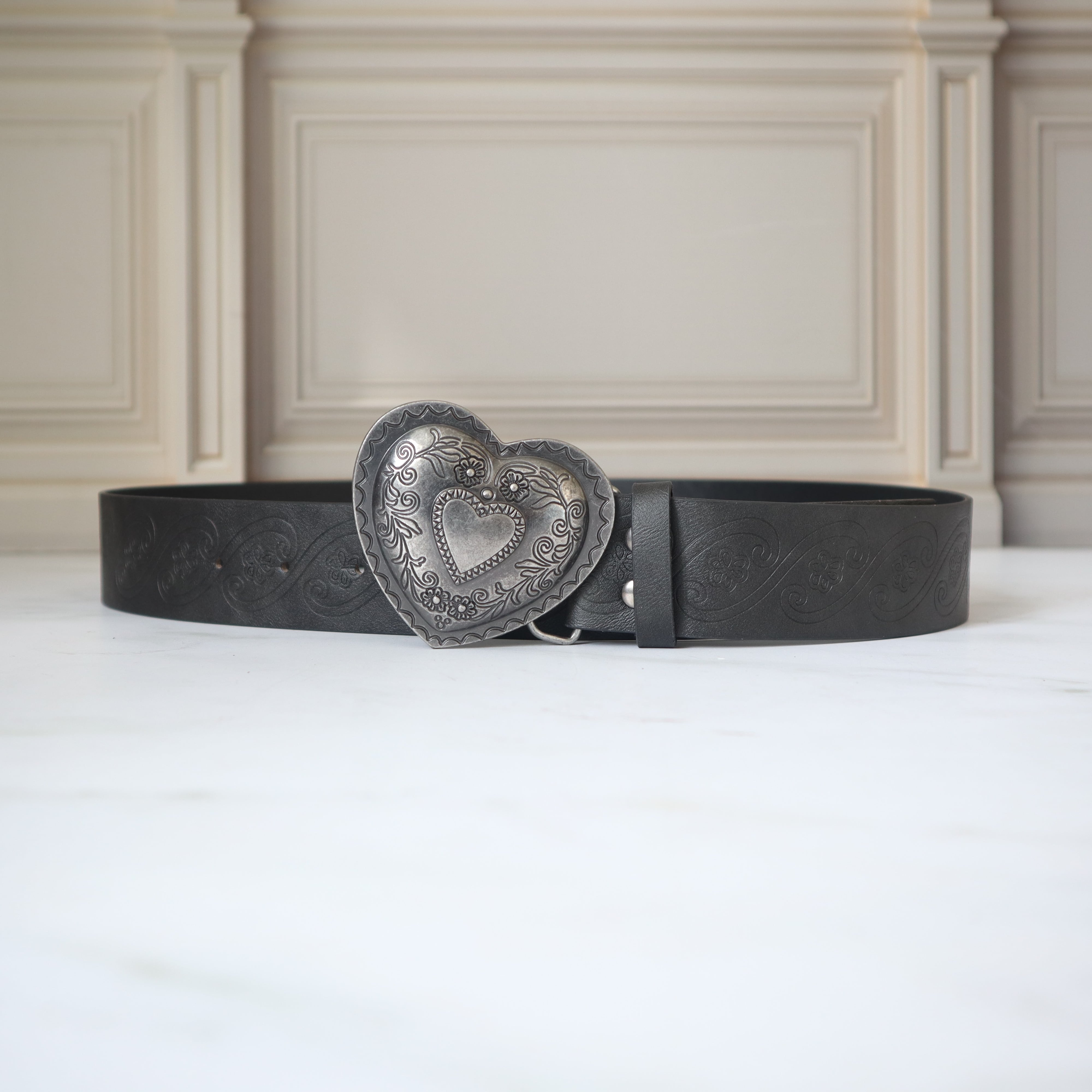 Correa negro para mujer BELT106