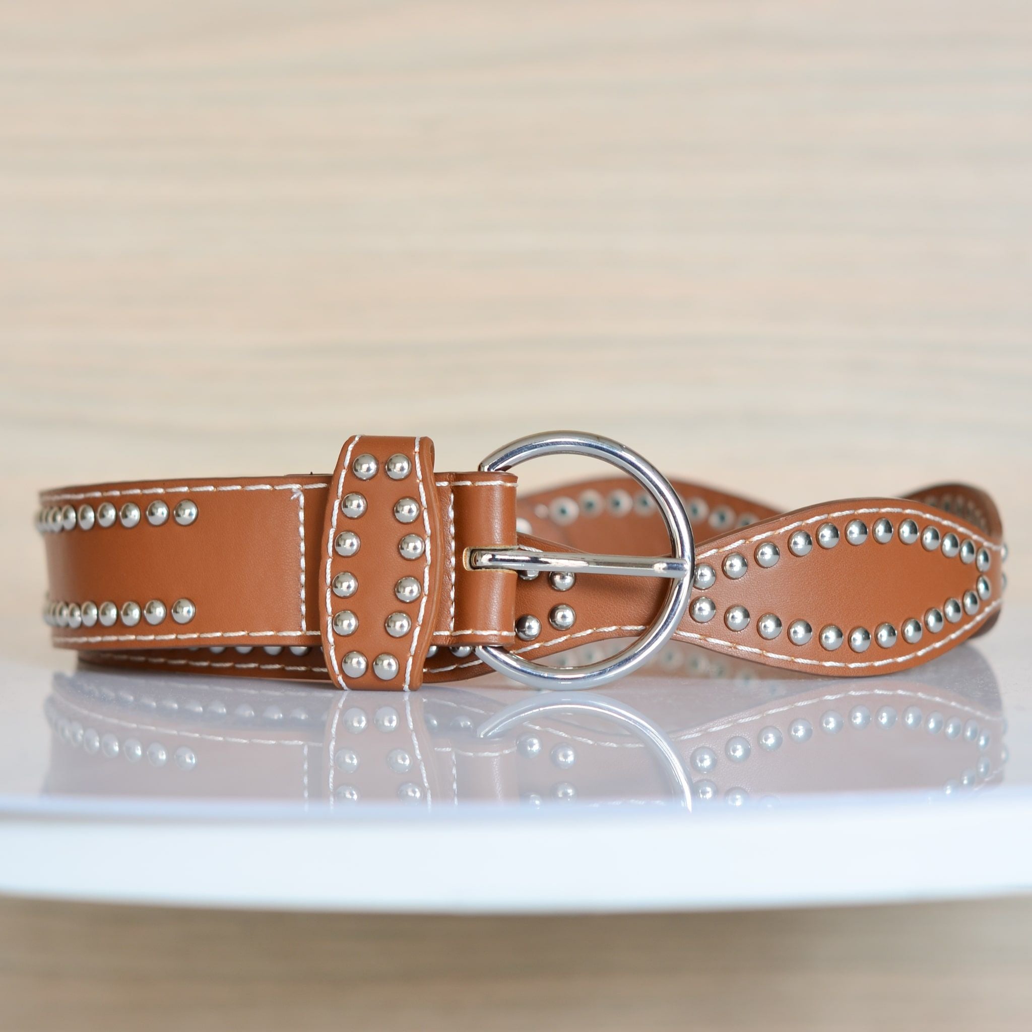 Correa miel para mujer BELT2-Z390