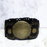 Correa negro para mujer BELT211