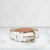 Correa blanco para mujer BELT25
