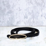 Correa negro para mujer BELT304