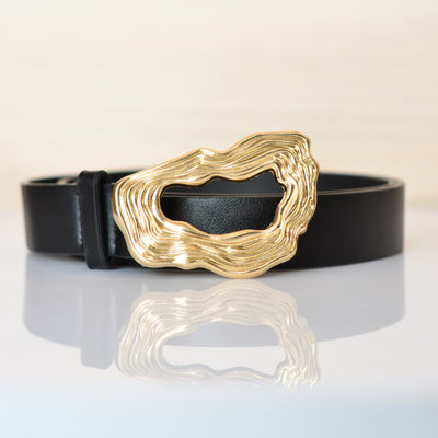 Correa negro para mujer BELT4-Z390