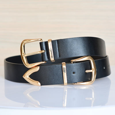 Correa negro para mujer BELT6-Z390