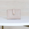 Billetera pequeña taupe cuero para mujer BI-T97