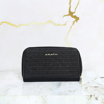 Billetera pequeña negro para mujer BI21392-1