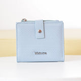 Billetera pequeña azul para mujer BI2142