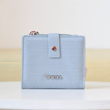 Billetera pequeña azul para mujer BI2142