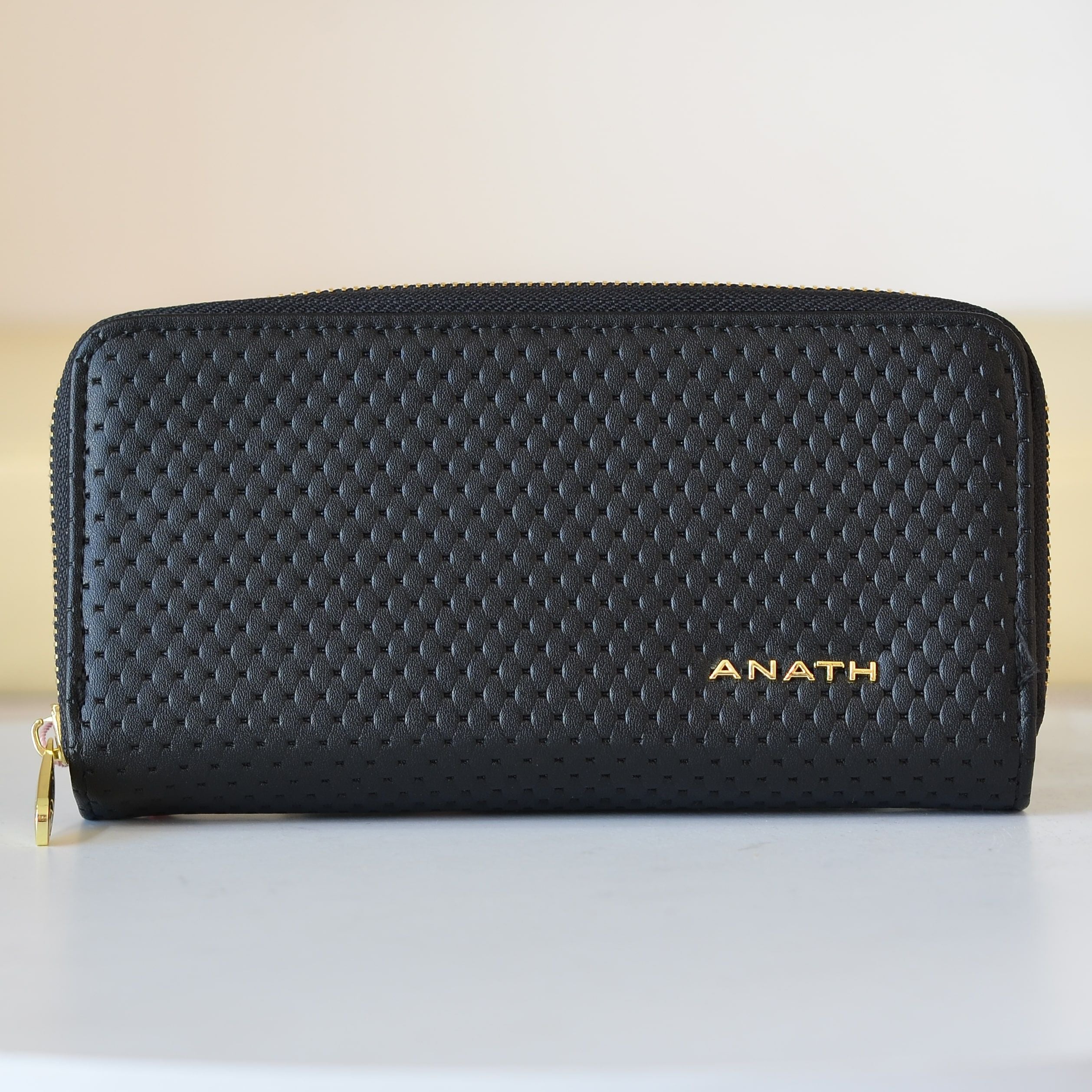 Billetera grande negro para mujer BI21815-13