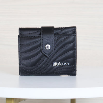 Billetera pequeña negro para mujer BI-2196