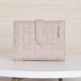 Billetera/ pasaporte taupe para mujer BI-2198