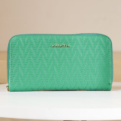Billetera grande verde para mujer BI60017-21