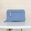 Billetera pequeña azul para mujer BIZ8170