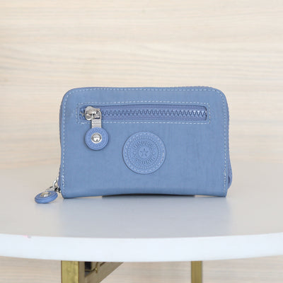 Billetera pequeña azul para mujer BIZ8170