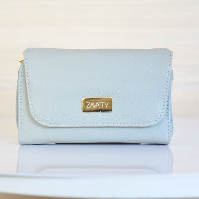 Billetera / bolso gris para mujer BI8808