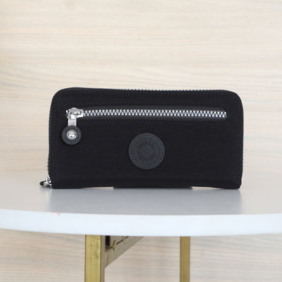 Billetera grande negro para mujer BIZ8106