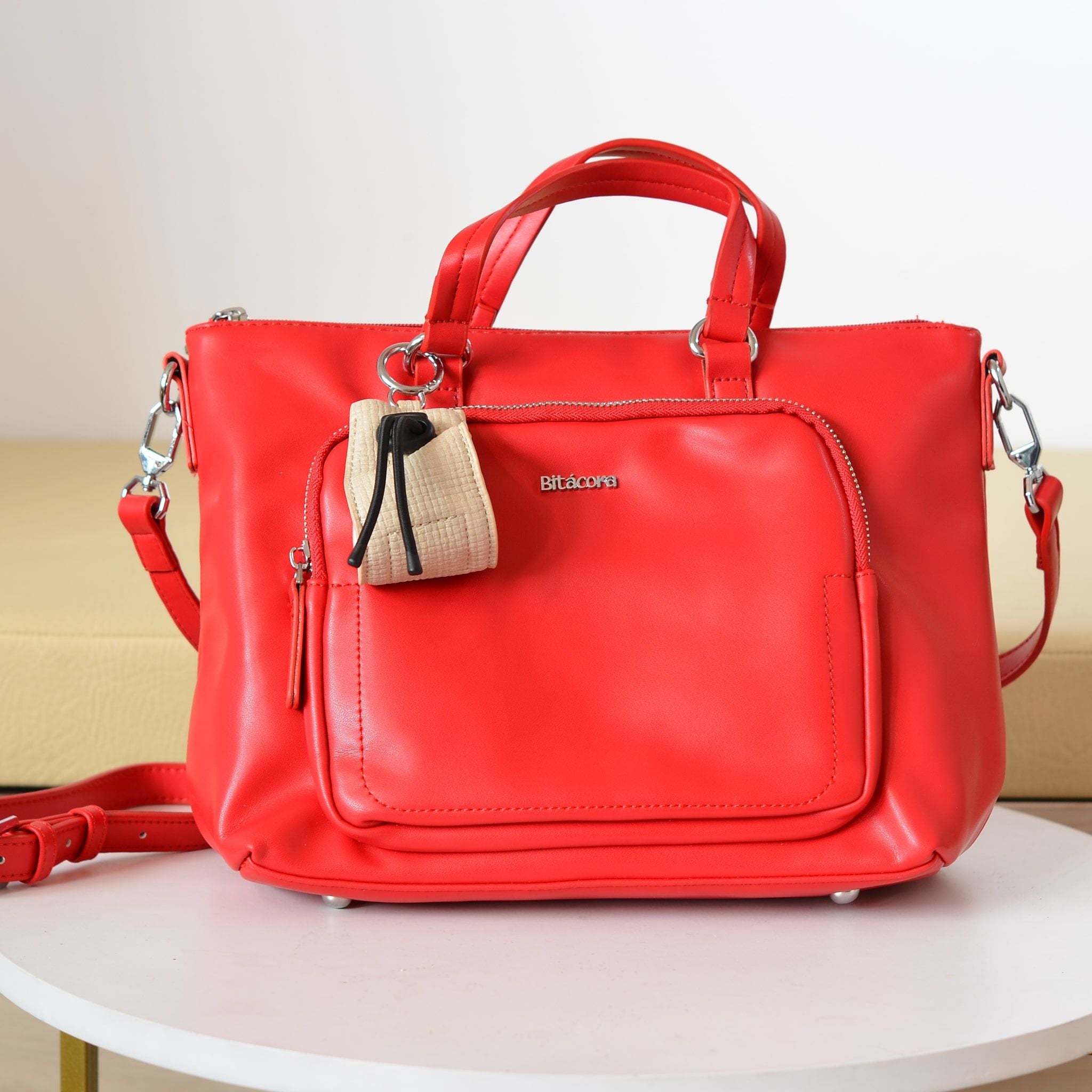 Manos libres pequeño rojo para mujer BOL2098