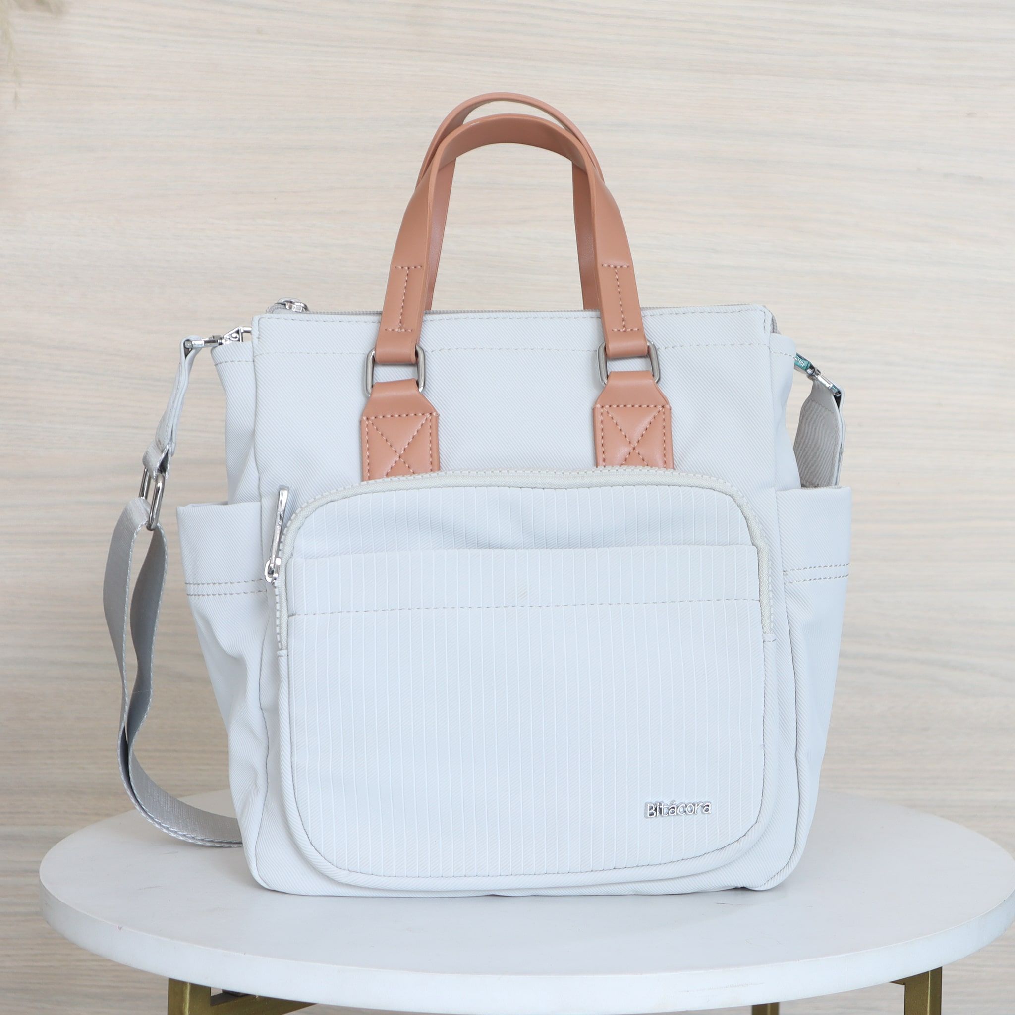 Bolso gris para mujer BOL2176