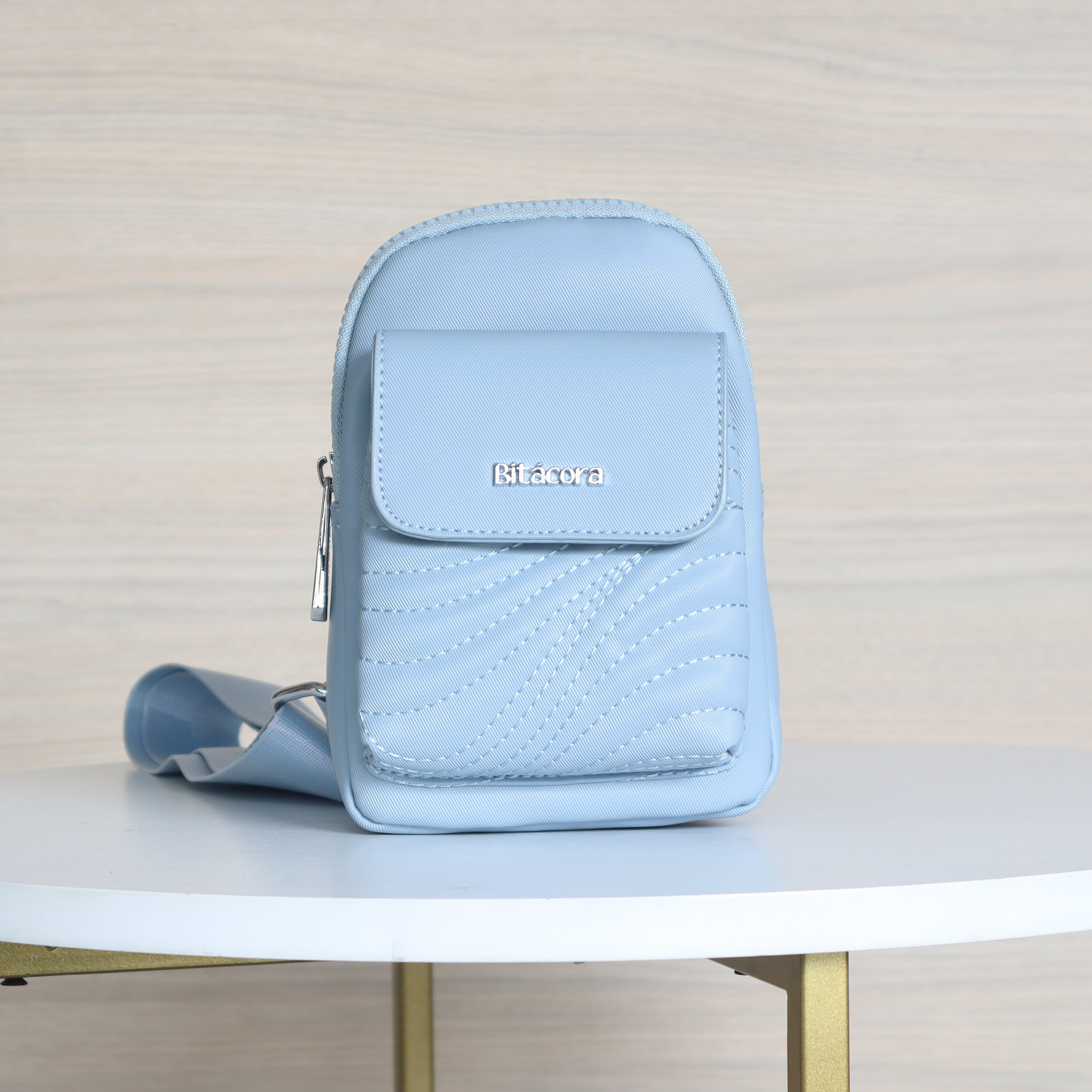 Portacelular azul para mujer BI-2200