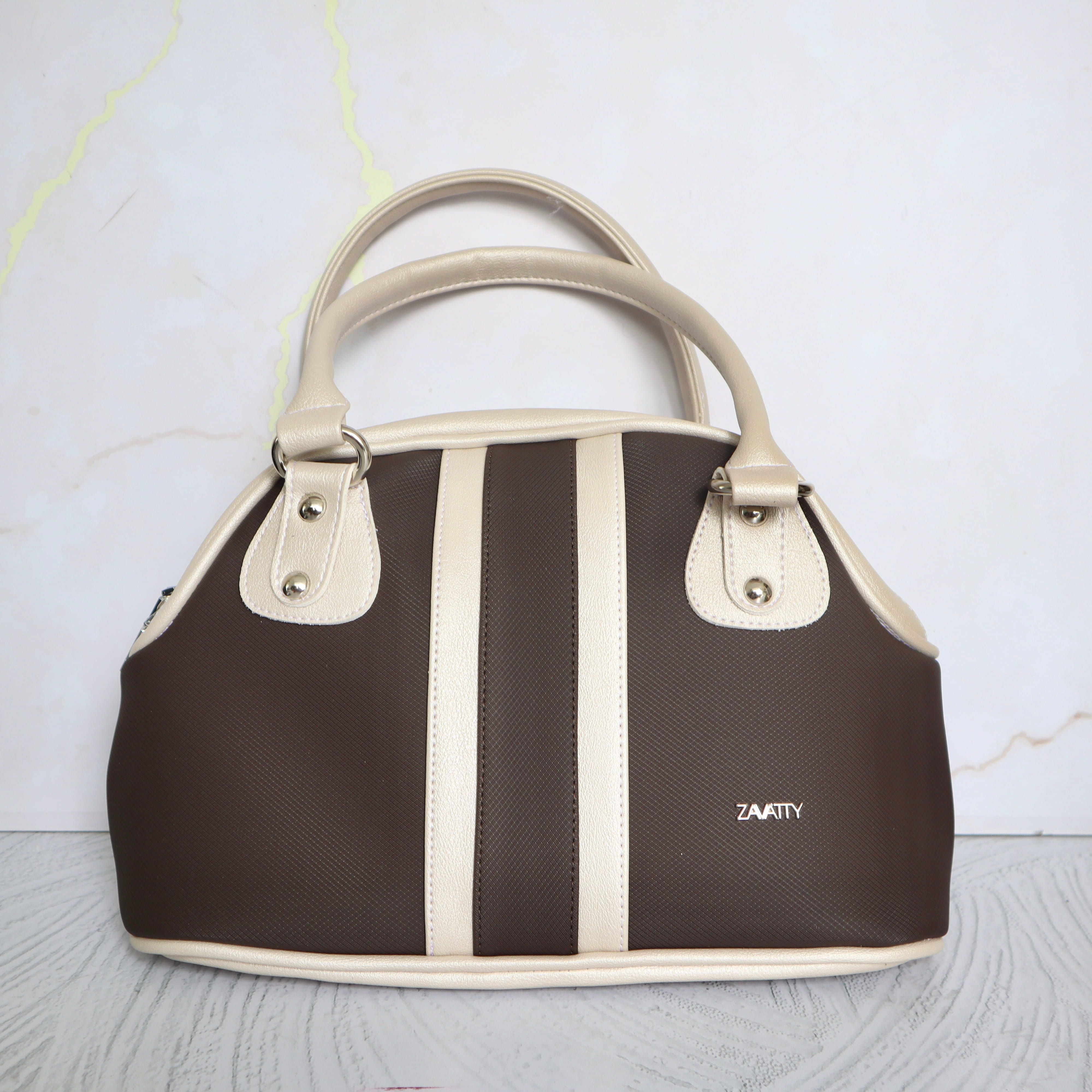 Bolso cafe x champaña para mujer BOL259