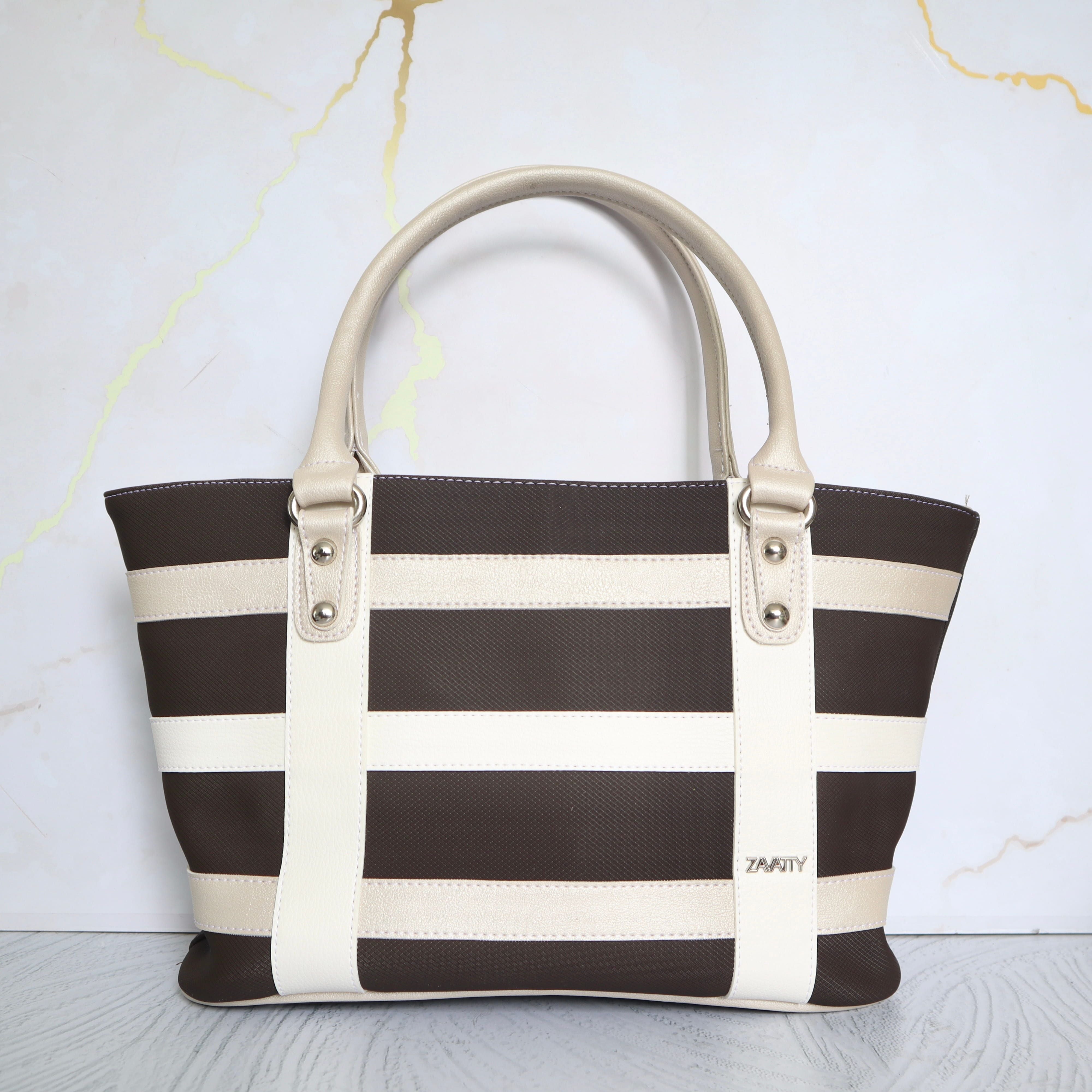 Bolso cafe x champaña para mujer BOL444