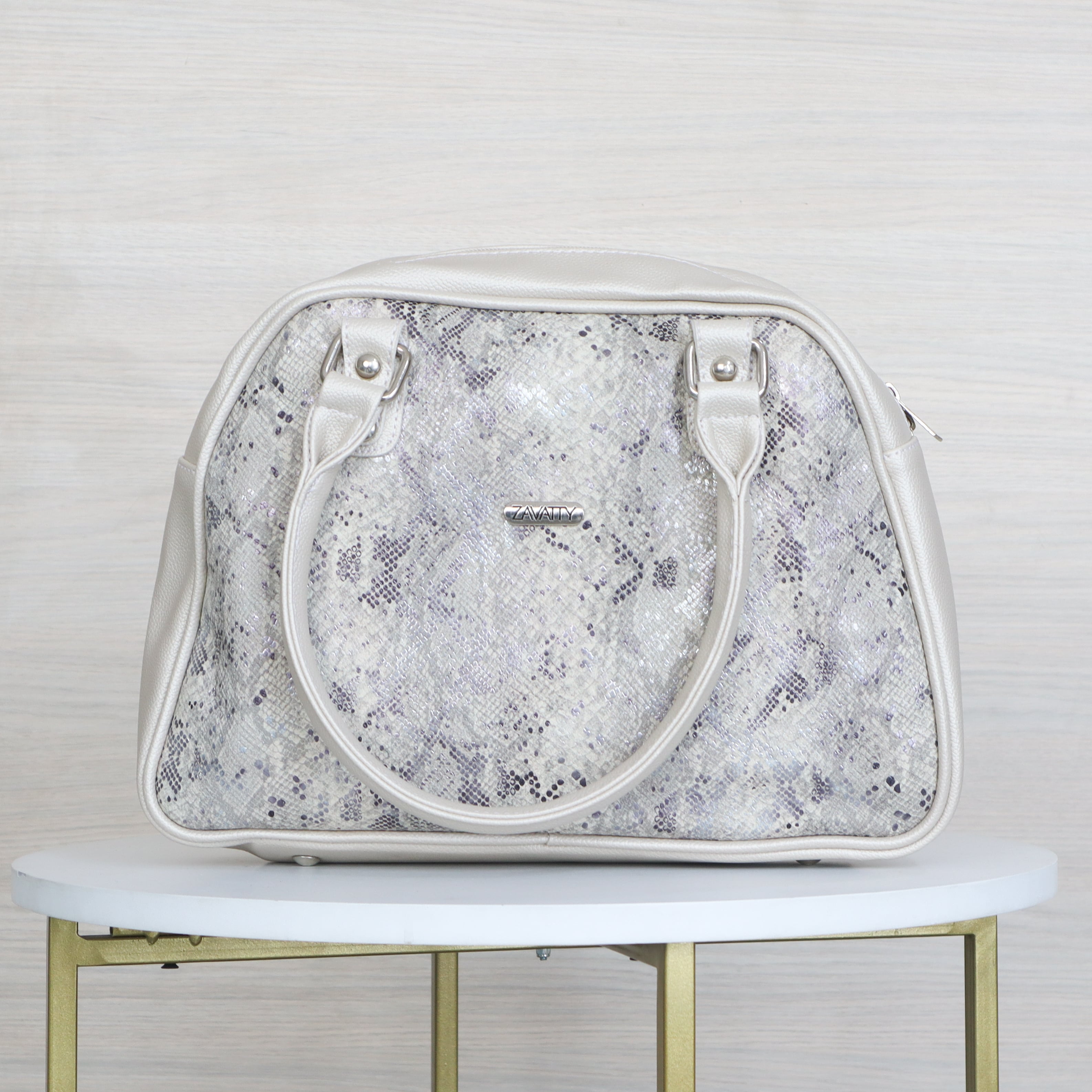 Bolso dorado x serpe para mujer BOL334-1