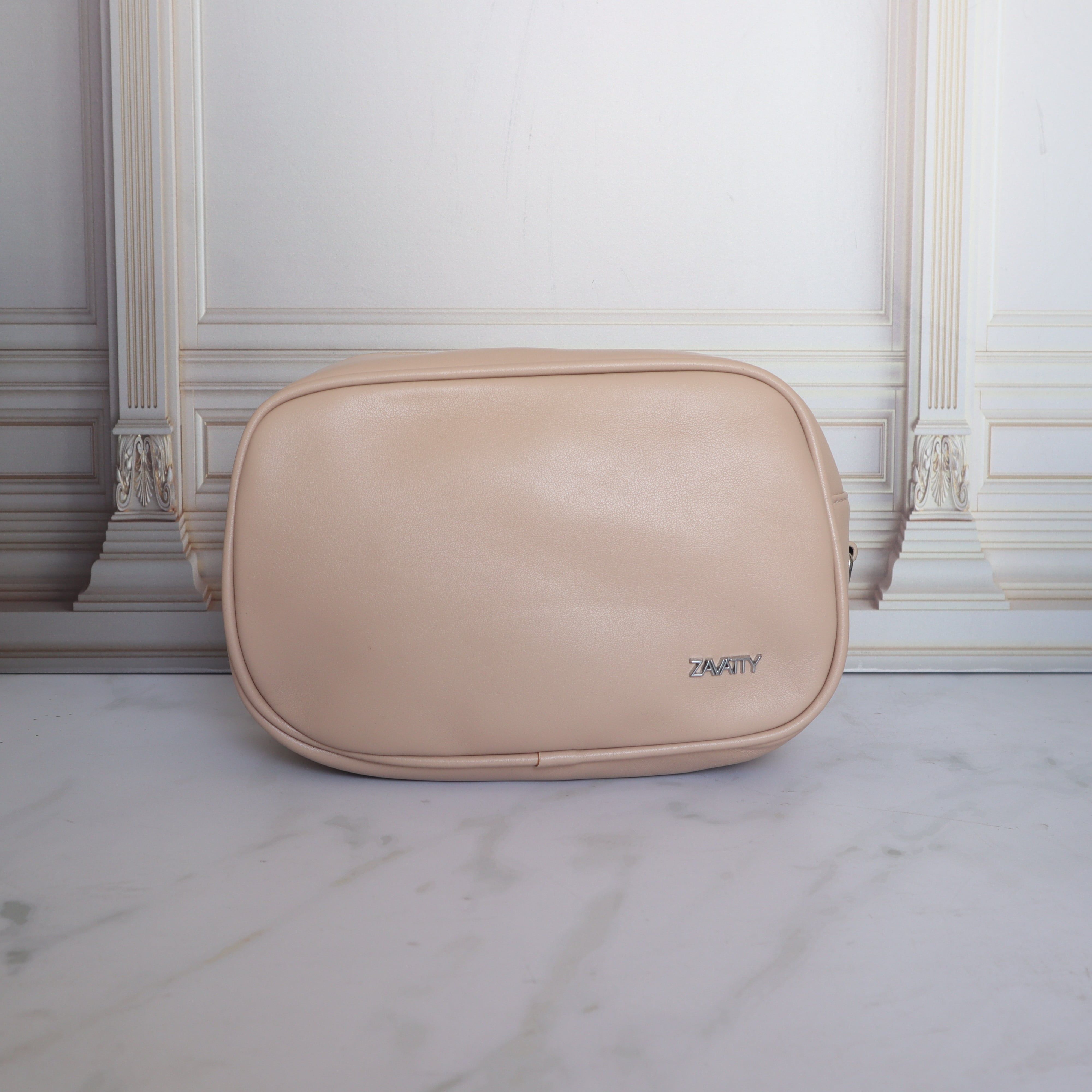 Manos libres pequeño taupe para mujer BOLZ1607