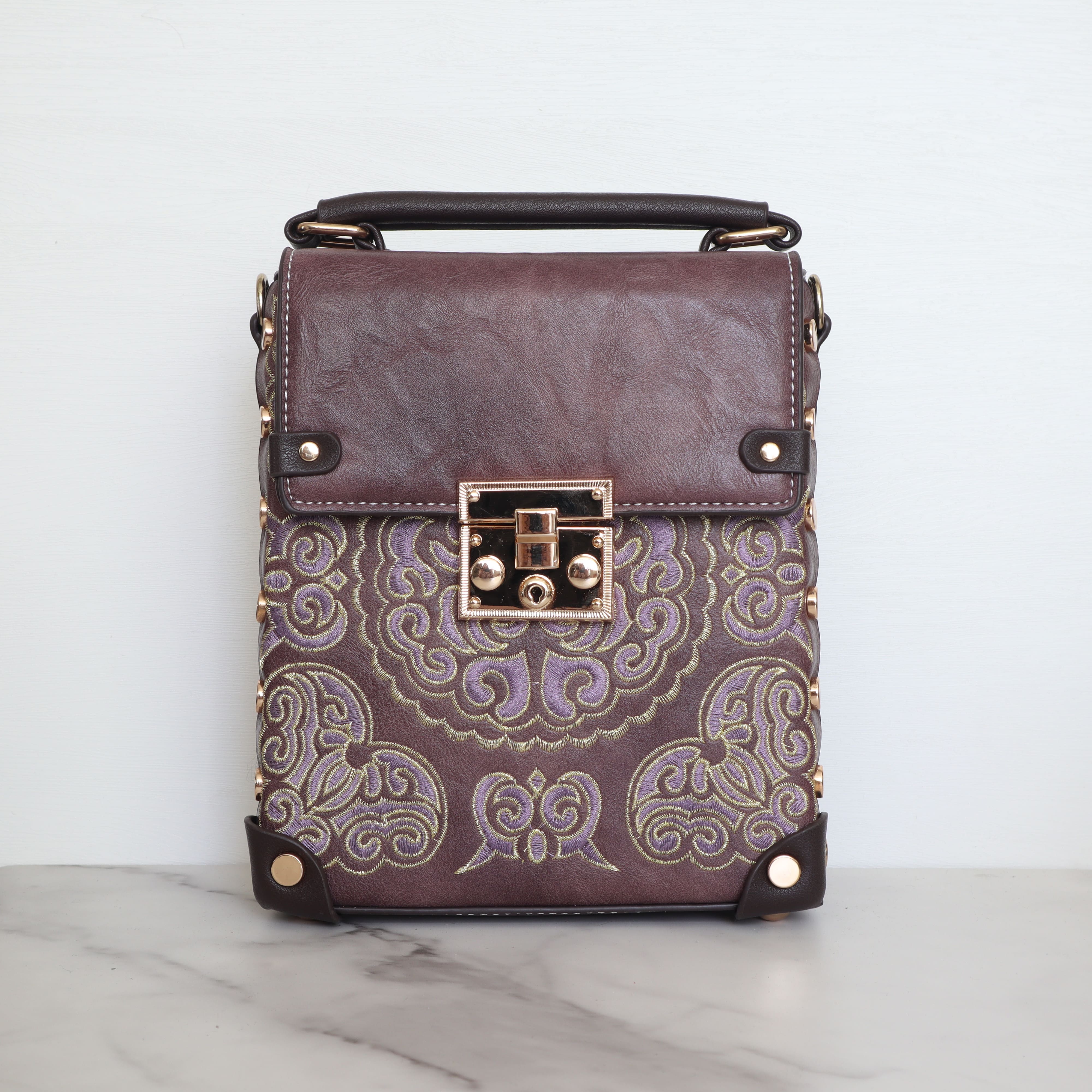 Bolso morado para mujer BOLZ1639