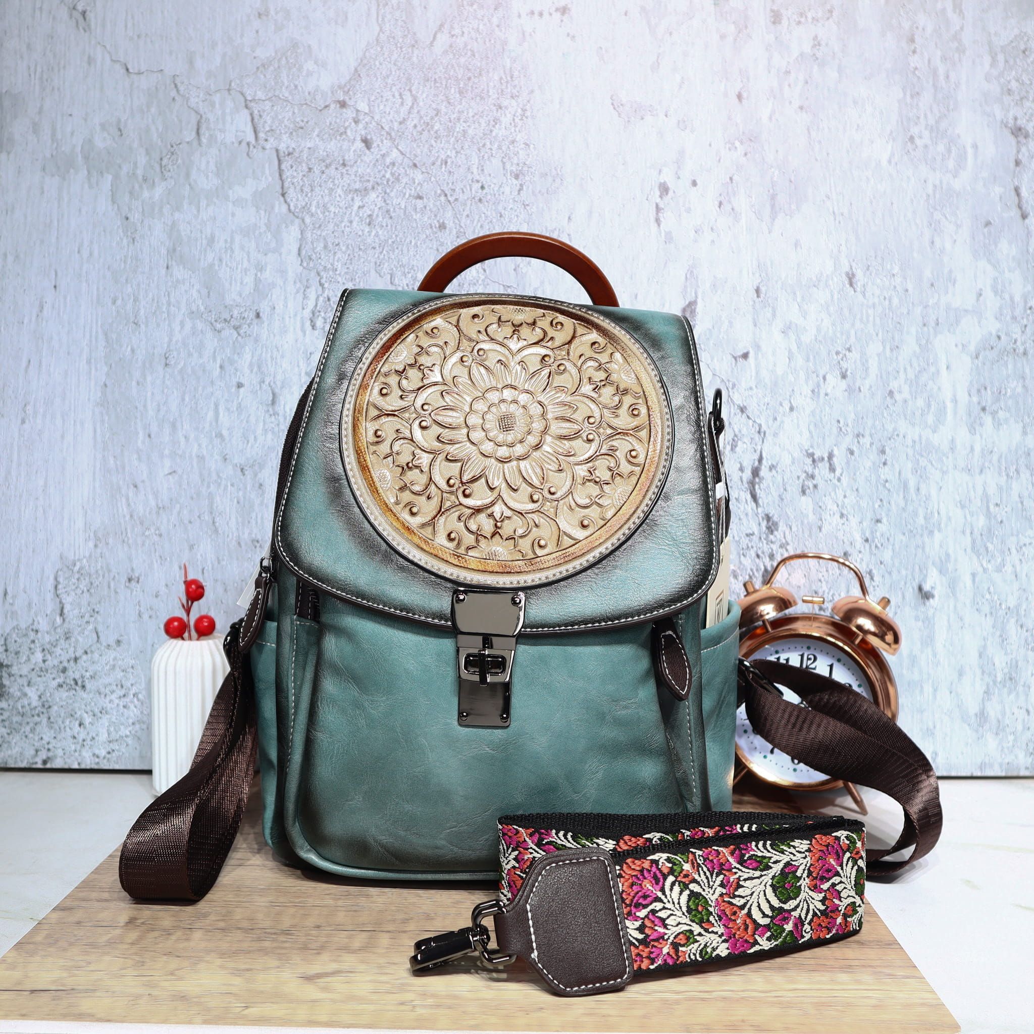 Bolso verde menta para mujer BOLZ1648