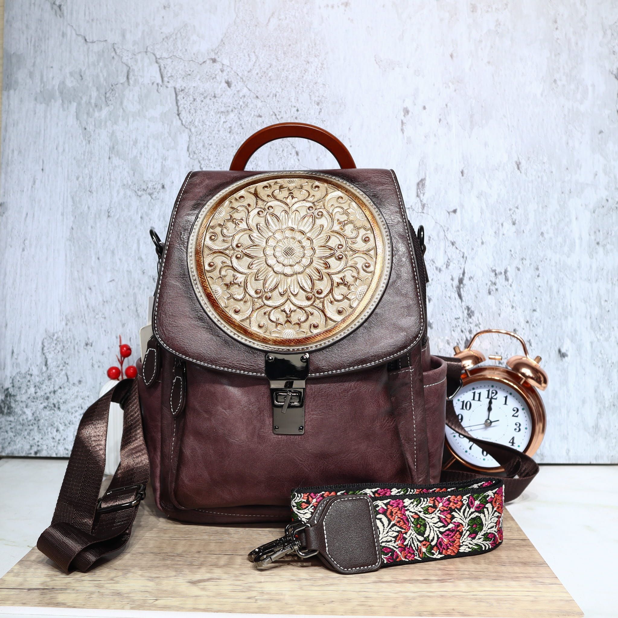 Bolso vinotinto para mujer BOLZ1648