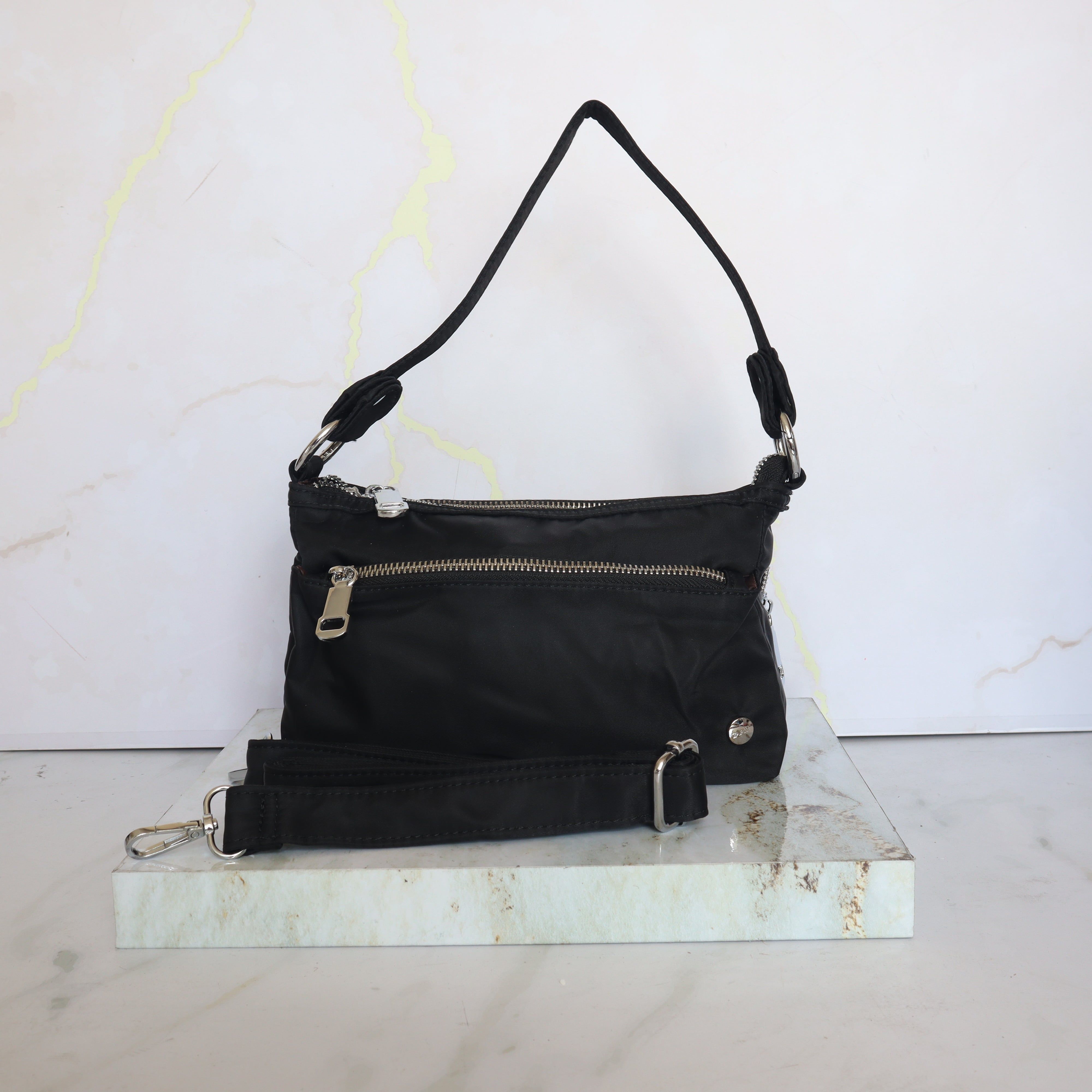 Bolso pequeño negro para mujer BOLZ2008