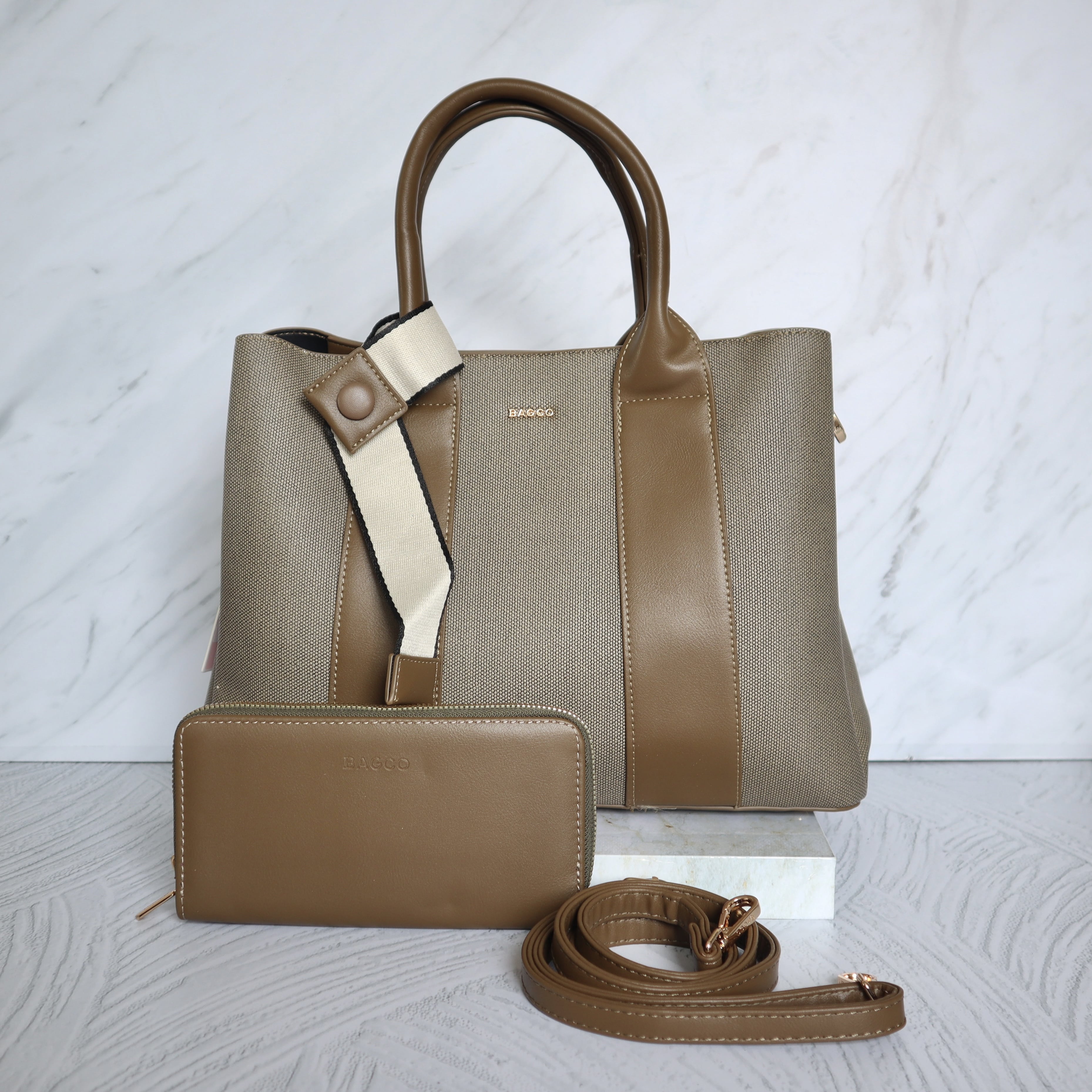 Bolso kaki para mujer BOLZ2014